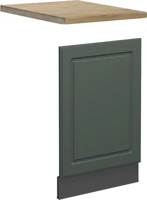 Obrázok produktu pre Predný panel Vicco Fame-Line Zelený a zlatý vidiecky dom 45 cm , AP Oak, Model 46050