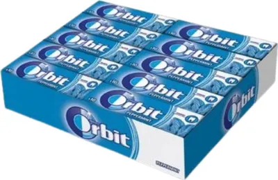 Produktbild von Guma do żucia Orbit Peppermint bez cukru 10 drażetek