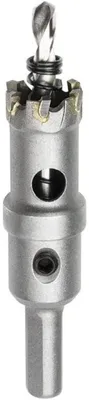 Produktbild von Lochsäge Hartmetall TCT Bohrer für Metall Edelstahl Eisen Legierung Holz Kunststoff 19mm