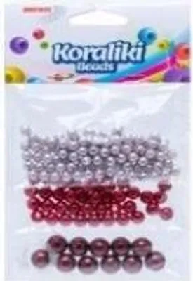 Produktbild von Koraliki do nawlekania 3 kolory 12g
