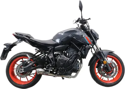 Zdjęcie produktu dla Kompletny układ wydechowy GPR Powercone Evo z katalizatorem do Yamaha MT-07