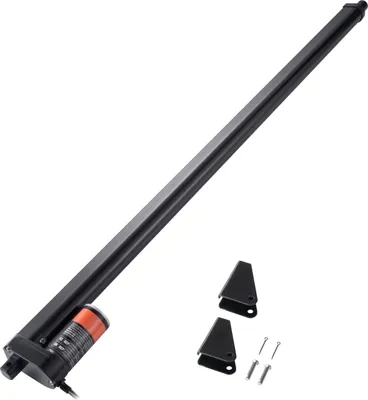 Immagine prodotto di SucceBuy Attuatore lineare ad alta velocità da 12 V e 20 pollici, attuatore con movimento di 0,55 pollici/s, 220 lbs/1000 N con staffa di montaggio, protezione IP54