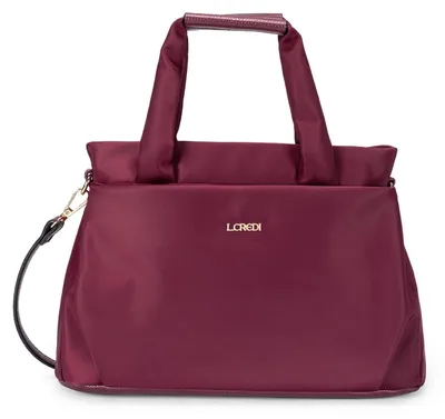 Image de L.CREDI sac à main sac à épaule bandoulière Savita Handbag Cherry Shade framboise
