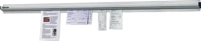 Produktbild von Bartscher Zettelhalter 1AL aus Aluminium, 910 mm breit, für Küchenbestellungen