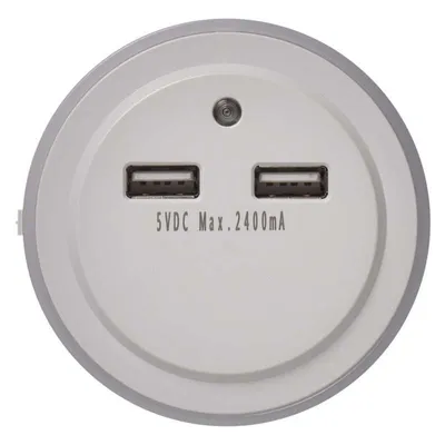 Obrázok produktu pre EMOS LED nočné svetlo s USB výstupy P3313