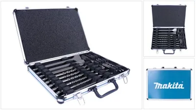 Immagine prodotto di Makita D-42444 Set di trapani e scalpelli SDS+ 17 pz.