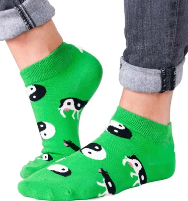 Produktbild von Spoksy Baumwolle Kuhfuß Socken 43-46 YOCLUB
