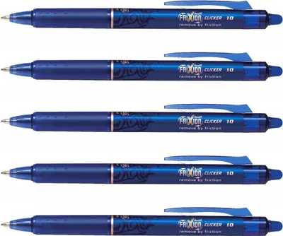 Produktbild von Frixion Clicker 1.0 - 5er-Set blau