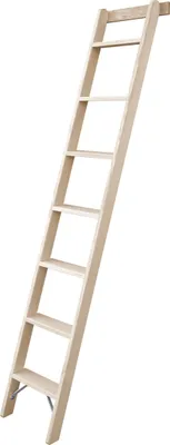Produktbild von Iller Holz-Stufen-Anlegeleiter ERGO 12 Stufen