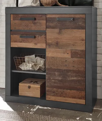 Produktbild von Kommode "Ward" Used Wood Wohn- und Schlafzimmer Anrichte 92 x 104 cm