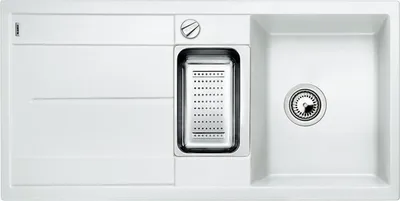 Produktbild von BLANCO METRA 6 S SILGRANIT PuraDur II weiß