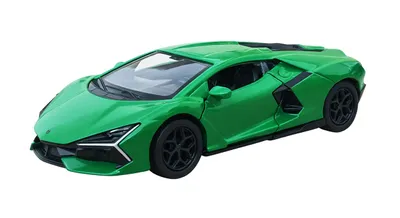 Produktbild von LAMBORGHINI Revuelto Modellauto aus Metall mit Rückzugmotor Modell Auto Spielzeugauto Spielzeug Geschenk Welly 41 (Grün)