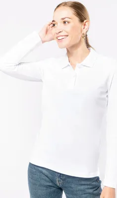 Zdjęcie produktu dla Kariban Damen Piqué Poloshirt Langarm