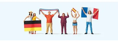 Produktbild von Preiser Fussballfans (1) 10745