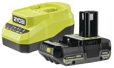 Obrázek produktu pro Baterie RYOBI 2Ah + nabíječka RC18120A-120C