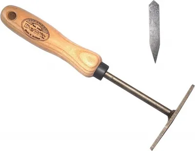 Immagine prodotto di Raschietto per erbacce De Wit con manico in frassino 140 MM