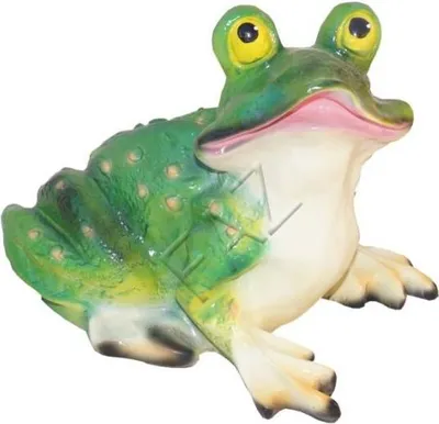 Produktbild von Design Frosch Figur Garten Statue Skulptur Figuren Skulpturen Dekoration c807