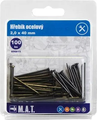 Produktbild von stahlnagel 40x2,0mm (100Stück)