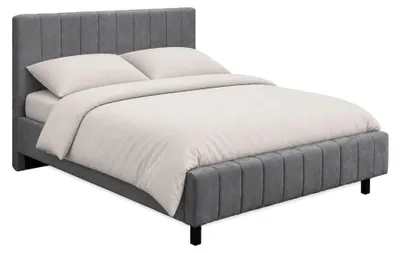 Produktbild von Exmouth - Doppelbett, Grau, Matratzengröße 160x200 cm