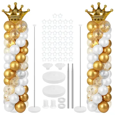Produktbild von Set mit 2 verstellbaren Ständern für Ballondekorationen
