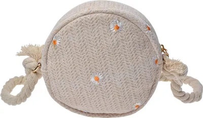 Produktbild von Clayre & Eef Damenhandtasche Ø 15 cm Beige Polyester