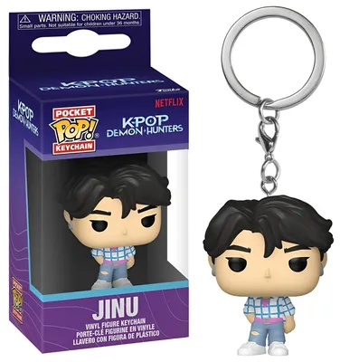 Produktbild von FUNKO POP! Vinyl Schlüsselanhänger KPop Demon Hunters Jinu 4cm