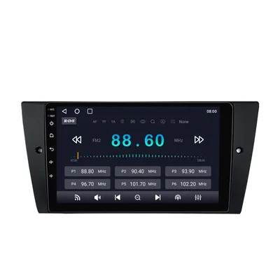 Zdjęcie produktu dla Radio samochodowe do BMW serii 3 (E90, E91, E92, E93) 2005–2011. System multimedialny z Androidem, GPS, Wi-Fi, Bluetooth, DAB+, RDS i sterowaniem z kierownicy. Wyświetlacz 9 cali, pamięć 32 GB