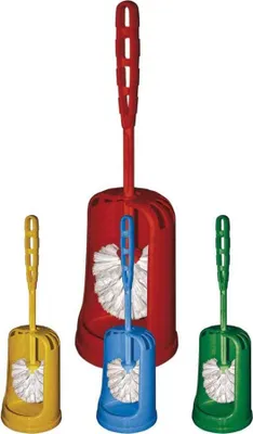 Image de Ensemble WC York 064020, LUX, brosse avec support pour toilettes