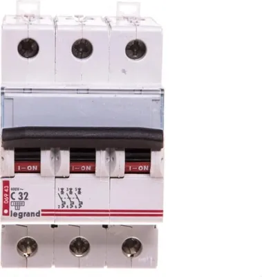 Produktbild von Legrand TX3, Miniatur-Leistungsschalter, Typ C, IP20, 240 - 415 V