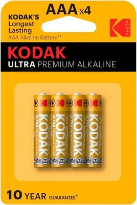 Immagine prodotto di Batteria alcalina AAA Kodak ULTRA Premium (4 pezzi)