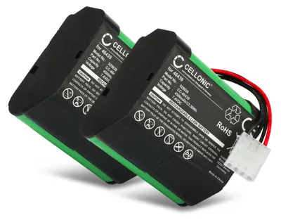 Image de CELLONIC 2x Batterie pour Aspirateur Compatible avec Vorwerk Kobold VR100, Kobold VX100, 46439 - (4500mAh, 7.4V)
