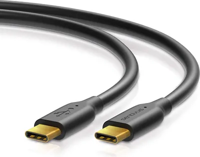 Produktbild von Sentivus U200-100 Pro Series USB 2.0 Daten-/Ladekabel (USB 3.1-C Stecker auf USB 3.1-C Stecker), 1,00m, schwarz