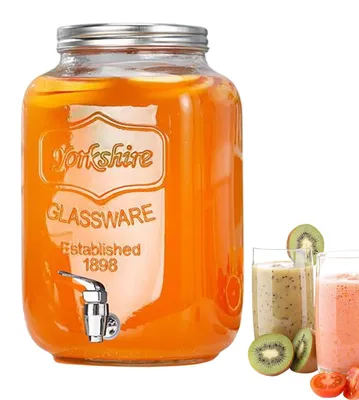 Obrázek produktu pro Průhledný dávkovač nápojů s kohoutkem, ideální pro oslavy