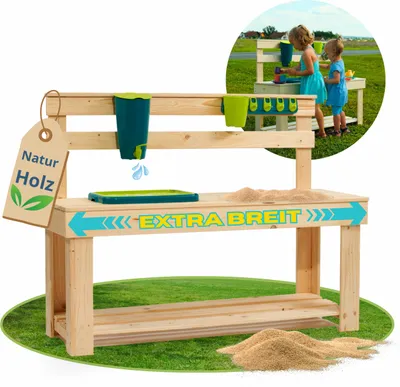 Produktbild von Spielturmking Matschküche ELLA Kinderküche mit Spülbecken & Wasserhahn 42181-02