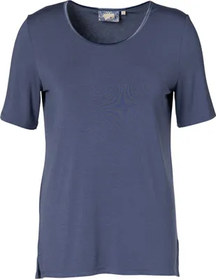 Produktbild von Essenza Julot Uni Top short sleeve Farbe Nightshadow blue Größe S