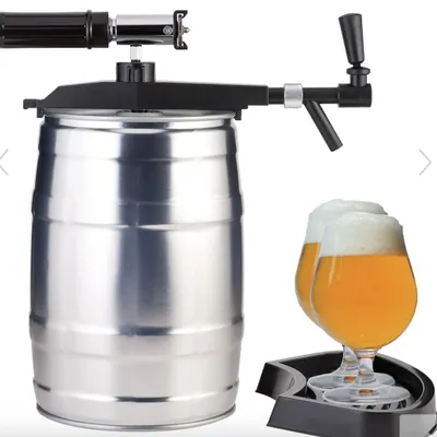 Immagine prodotto di Rubinetto Profi con CO2 automatico per barile party da 5 litri