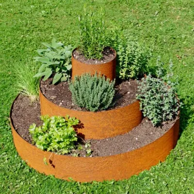 Produktbild von Edelrost Pflanzpyramide Prima Terra, rund, 80 cm