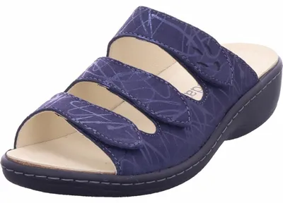 Produktbild von Belvida Pantolette blau in Gr. 37