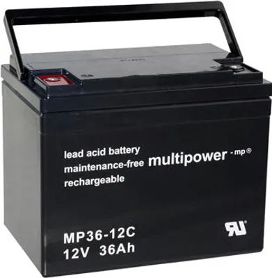 Produktbild von Multipower - MP36-12C - 12 Volt 36Ah Pb