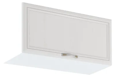 Produktbild von Oberschrank mit Flügeltüren SILVARA – Breite 80 cm, Kiefernholz/weiß