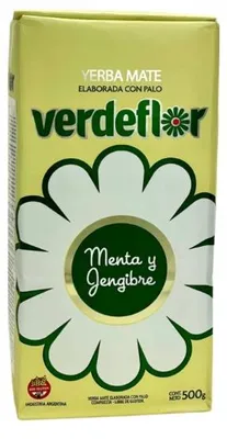 Zdjęcie produktu dla Yerba Mate Verdeflor Menta y Jengibre 500 g