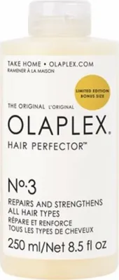 Produktbild von Olaplex No. 3 Hair Perfector Jumbo, Mittel zur Stärkung der Haare, 250 ml, Frauen, Alle Haare, Feuchtigkeitsspendend, Reparatur, Verstärkung, Flasche