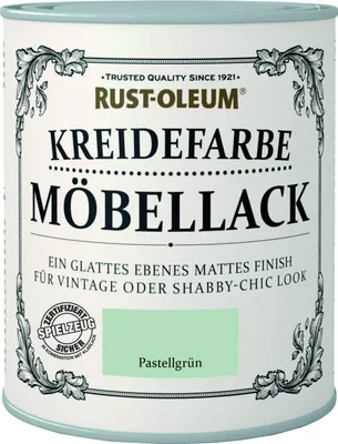 Produktbild von Rust-Oleum Kreidefarbe Möbellack 125 ml pastellgrün