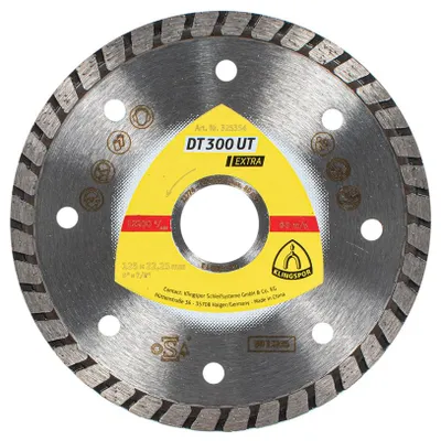Obrázek produktu pro Diamantový Kotouč Na Řezání Nemetalů Klingspor Turbo 125X1.9X22.23