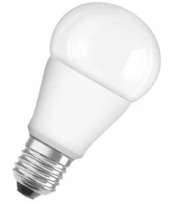 Produktbild von Osram PARA CLA60 ADV 9W/827 E27 FR / 4052899299221 LED-Lampe, Birnenform, Sockel E27, 9 Watt, Warmweiß, 2700 K, dimmbar
