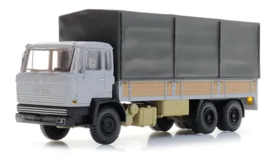Produktbild von Artitec 487.051.15 - 1/87/H0 DAF Kipp-Fahrerhaus 1970, Tandemachse Pritschen-LKW