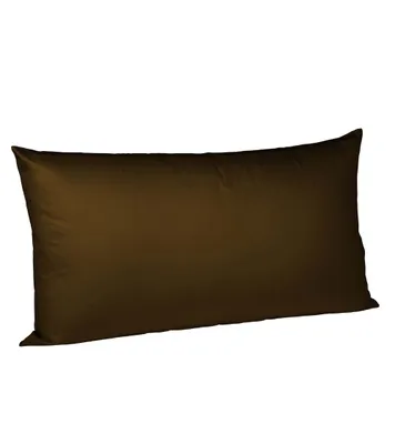 Produktbild von liebling Kissenhülle Interlock Jersey 40 x 80 cm, Farbe mokkabraun, Kissenbezug aus 100% Baumwolle, edler Glanz, waschbar 60 Grad
