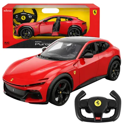 Imagen del producto de Ferrari Purosangue Coche Teledirigido Rc Rastar Rojo 1:14