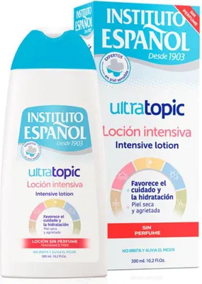 Produktbild von Instituto Español Ultratopic Locion Intensiva Sin Perfume 300ml