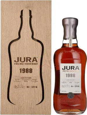 Produktbild von Jura RARE VINTAGE Single Malt Scotch Whisky 1988 53,50 %  0,70 Liter